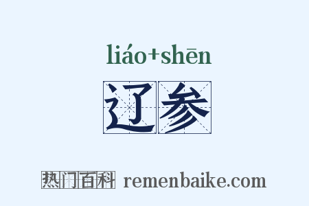 辽参是什么意思的图片